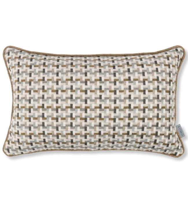 Arturo Cushion 50 x 30cm by Romo Antique Gold