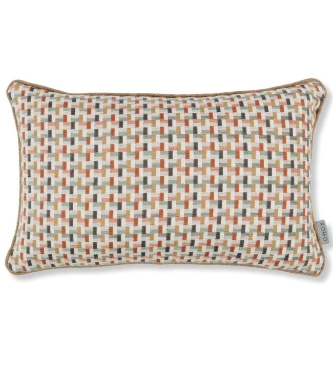Arturo Cushion 50 x 30cm by Romo Blush