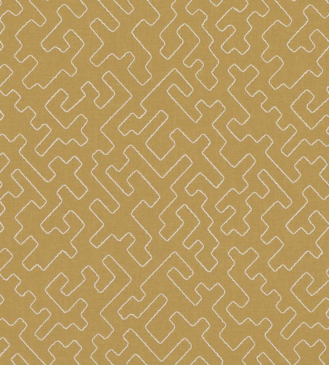 Asante Fabric by Villa Nova Ochre