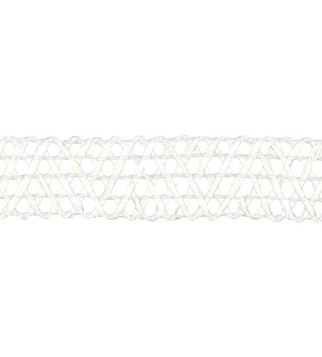 Asara Raffia Braid 23mm Trimming by Houles Blanc