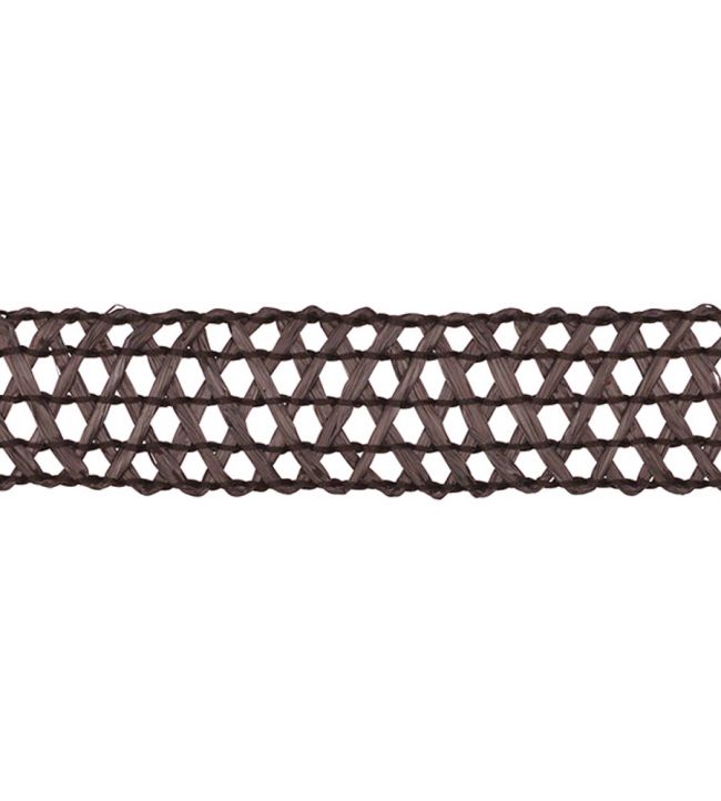 Asara Raffia Braid 23mm Trimming by Houles Brun