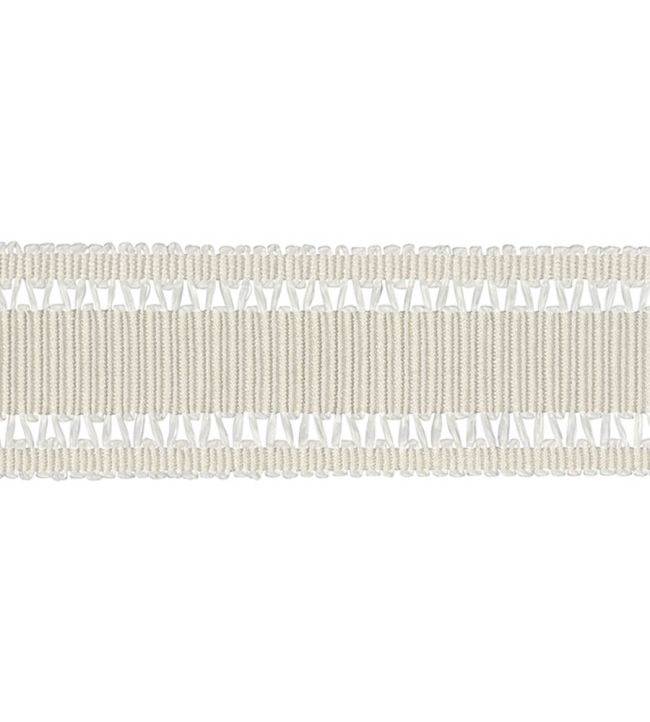 Asara Raffia Braid 30mm Trimming by Houles Blanc