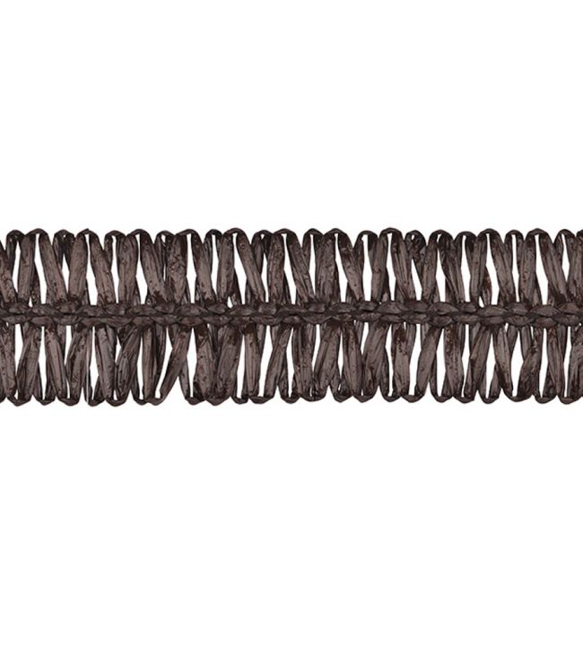 Asara Raffia Braid 33mm Trimming by Houles Brun