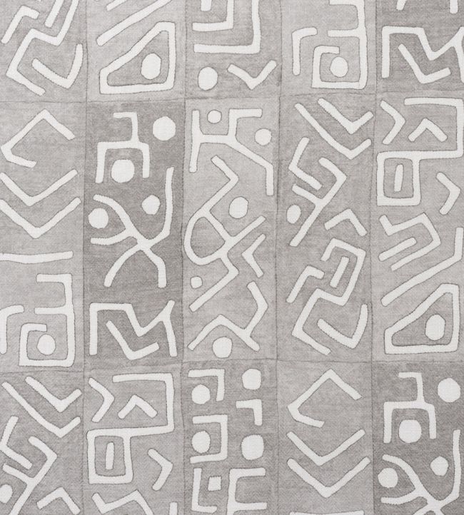 Ashanti Fabric by Andrew Martin Smoke
