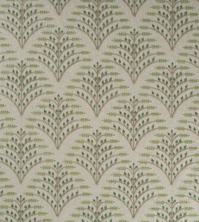 Ashbee Fabric by James Hare Green