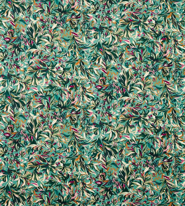 Ashbrook Velvet Fabric by Studio G Eau De Nil