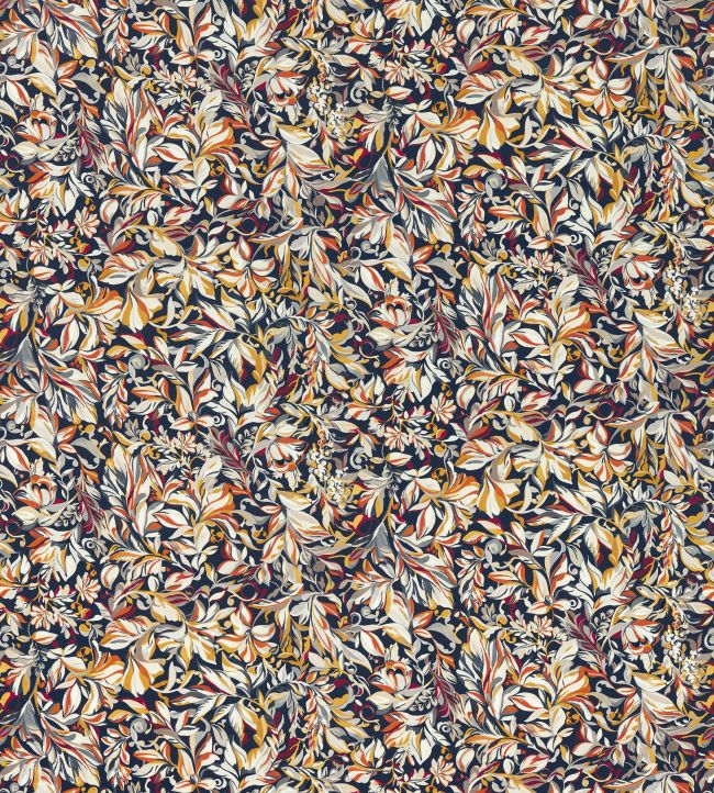 Ashbrook Velvet Fabric by Studio G Noir