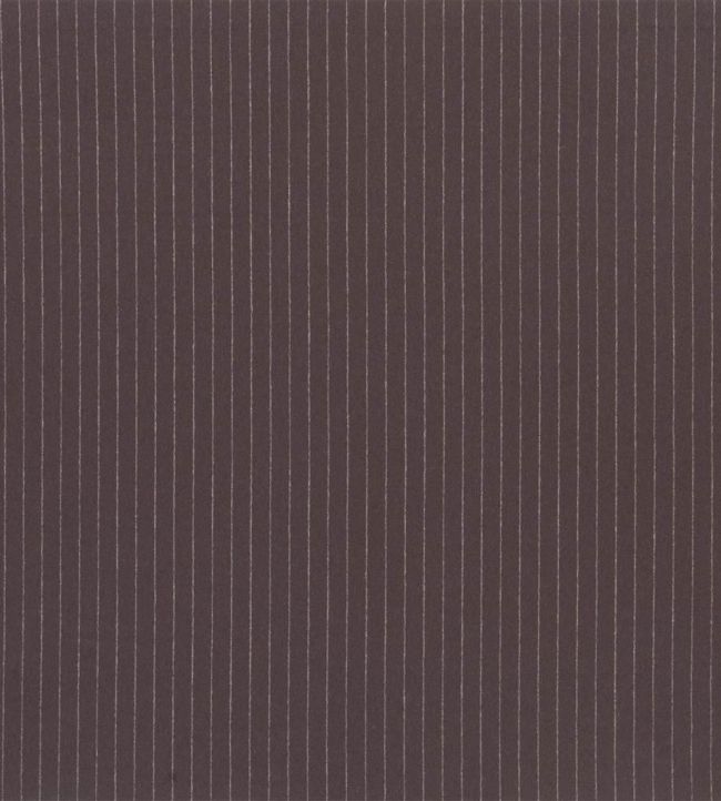 Ashby Stripe Fabric by Ralph Lauren Chocolate