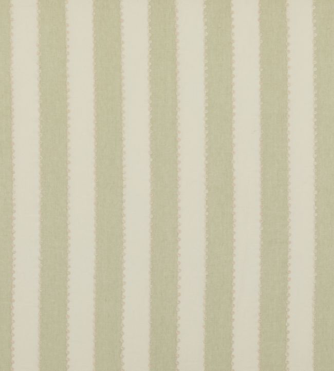 Ashmore Stripe Fabric by GP & J Baker Green