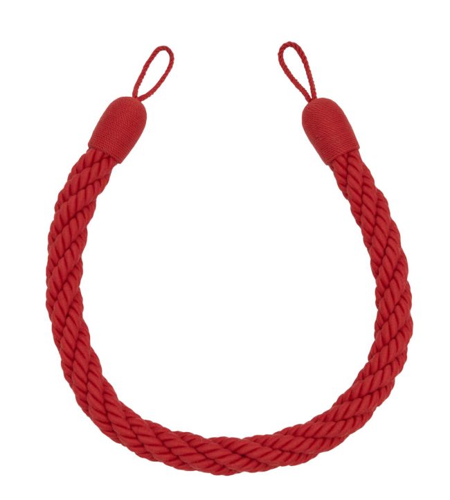 Aspen Cable Holdback Trimming by Samuel & Sons Poppy