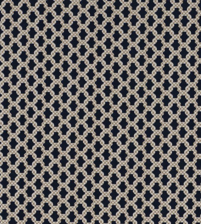 Asscher Fabric by James Hare Asscher Baritone Blue