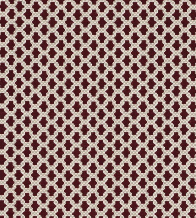 Asscher Fabric by James Hare Syrah
