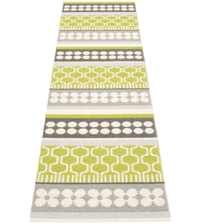 Pappelina Asta Runner rug Lime AS1B745 Lime