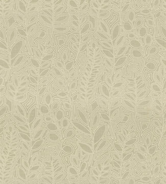 Astragale Wallpaper by Casamance Amande Douce