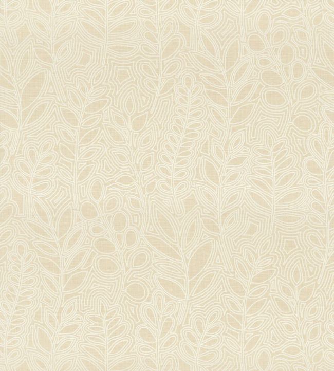 Astragale Wallpaper by Casamance Ivorie