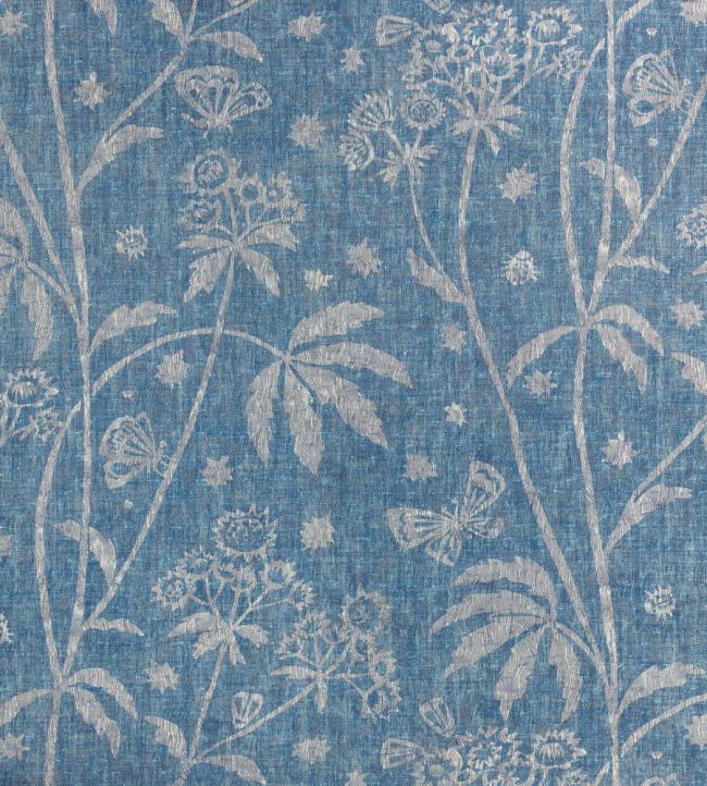 Astrea Fabric by Fermoie Blue