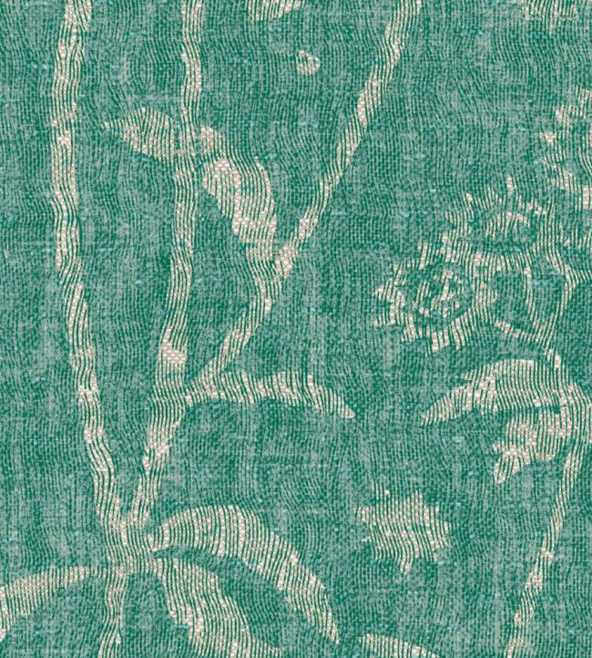 Astrea Wallpaper by Fermoie Teal