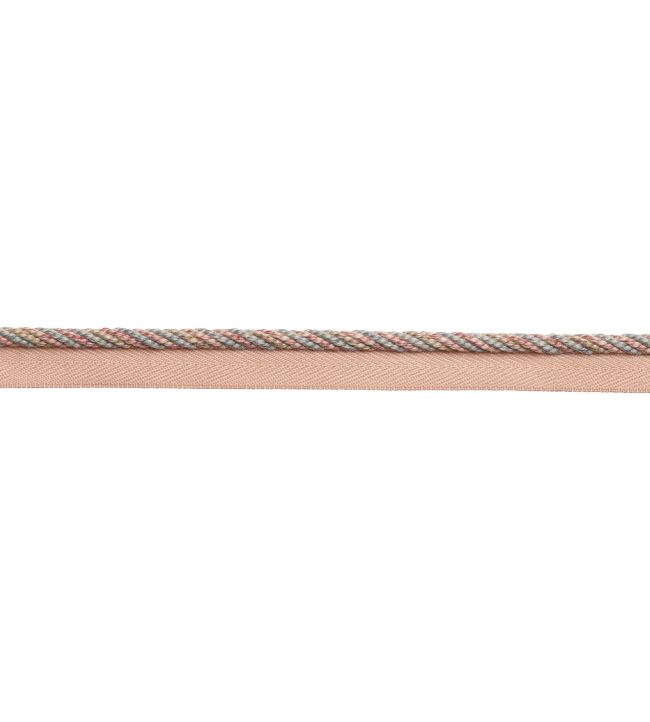 Astrid Cord with Tape Trimming by Samuel & sons Tea Rose