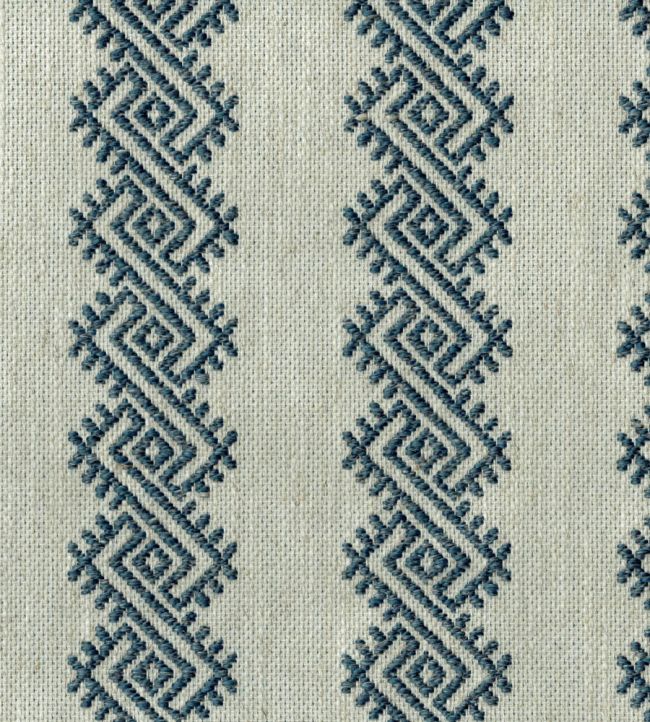 Athenia Fabric by Titley and Marr Prussian