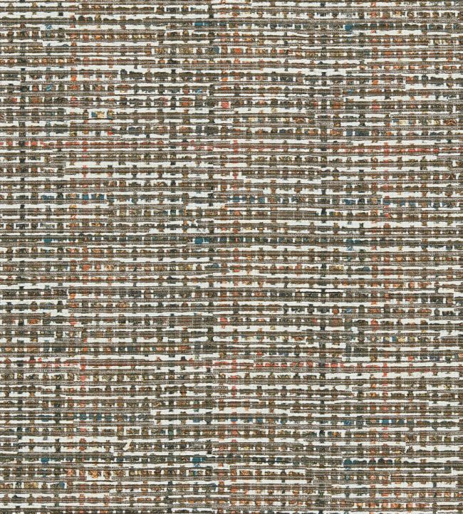 Atrio Fabric by Clarke & Clarke Marine/Spice