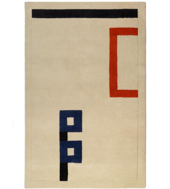CF Editions Aubette Study by Sophie Tauber-Arp rug Multi CFR140-01 Multi