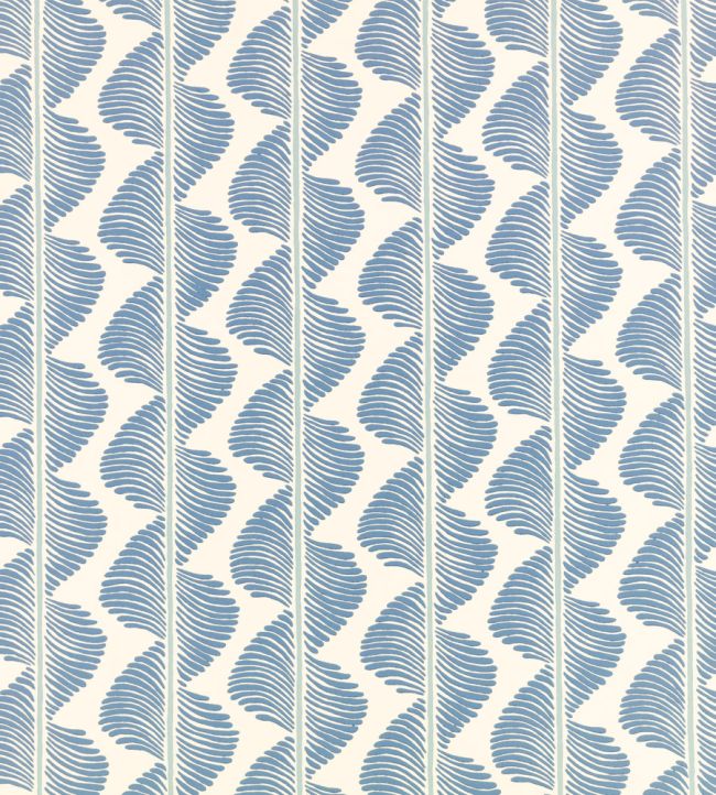 Aubin Wallpaper by Romo Boathouse Blue