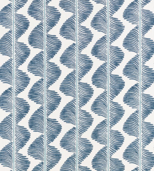 Aubin Fabric by Romo Buxton Blue