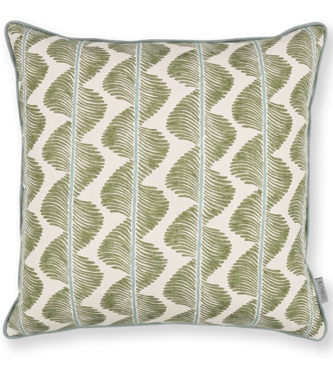 Aubin Cushion 50 x 50cm by Romo Matcha