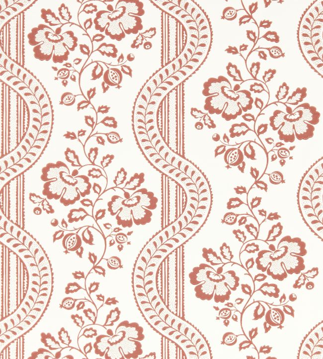 Aubrey Wallpaper by Sanderson Fareham Red