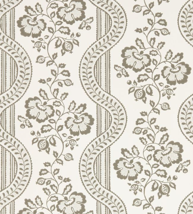 Aubrey Wallpaper by Sanderson Raw Chocolate