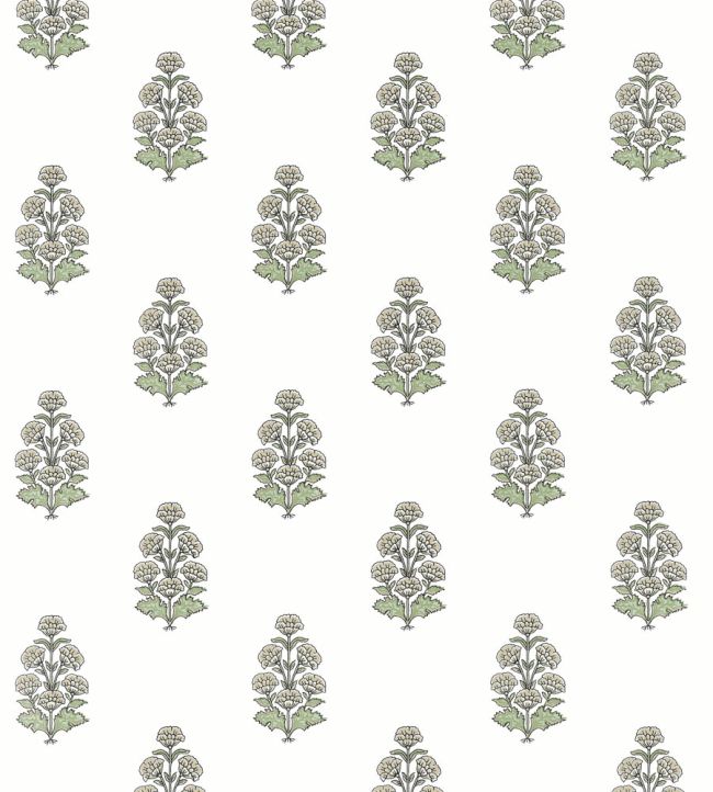 Audrey Wallpaper by Thibaut Beige
