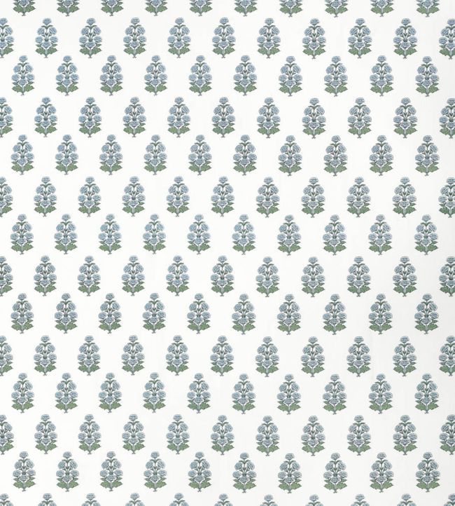 Audrey Fabric by Thibaut Blue