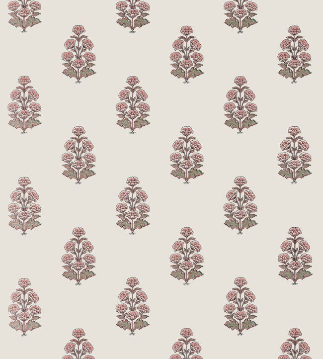 Audrey Wallpaper by Thibaut Blush