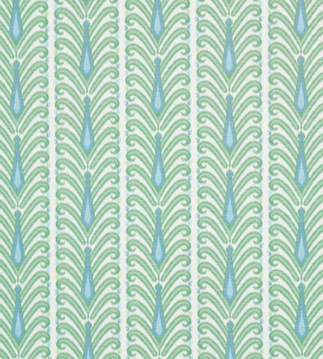 Augustine Ikat Fabric by Schumacher Leaf