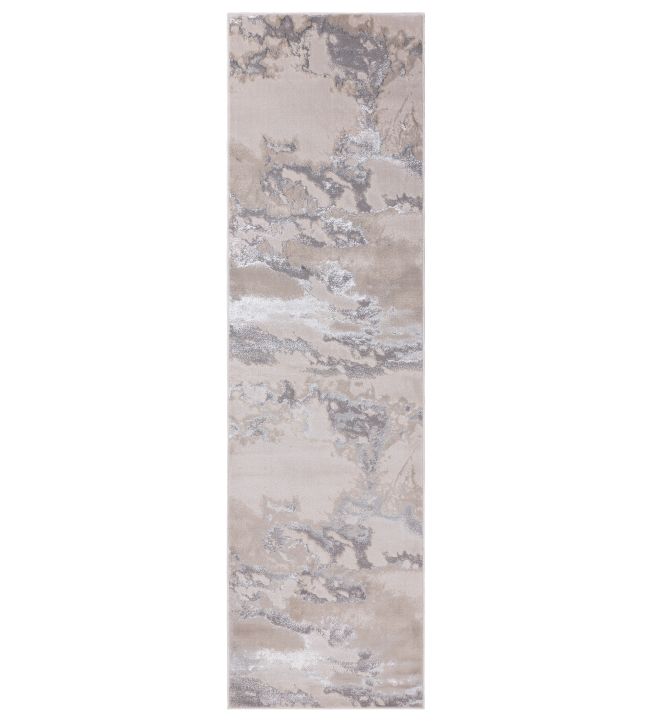 Asiatic Aurora Cloud Runner rug Sand AU02-66240 Sand