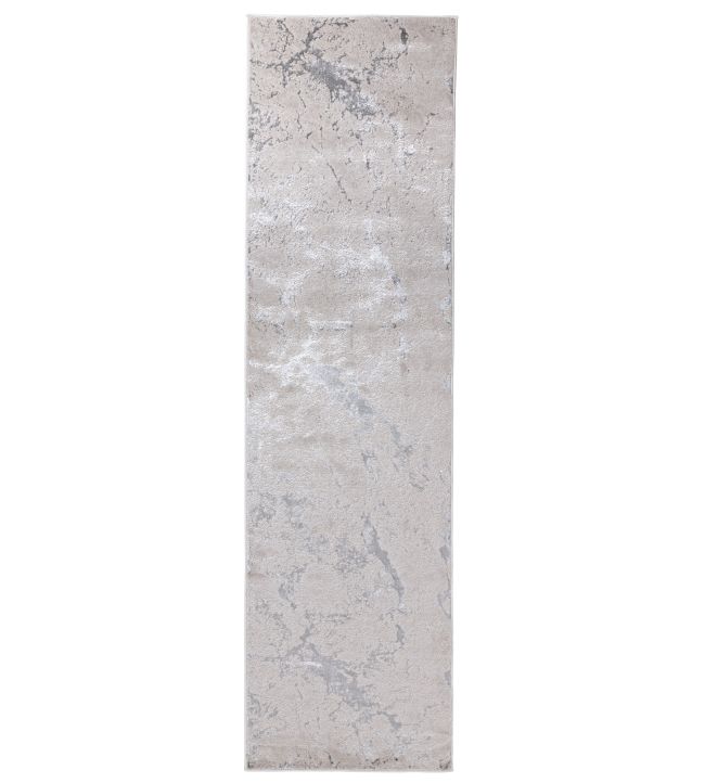 Asiatic Aurora Solar Runner rug Silver AU03-66240 Silver