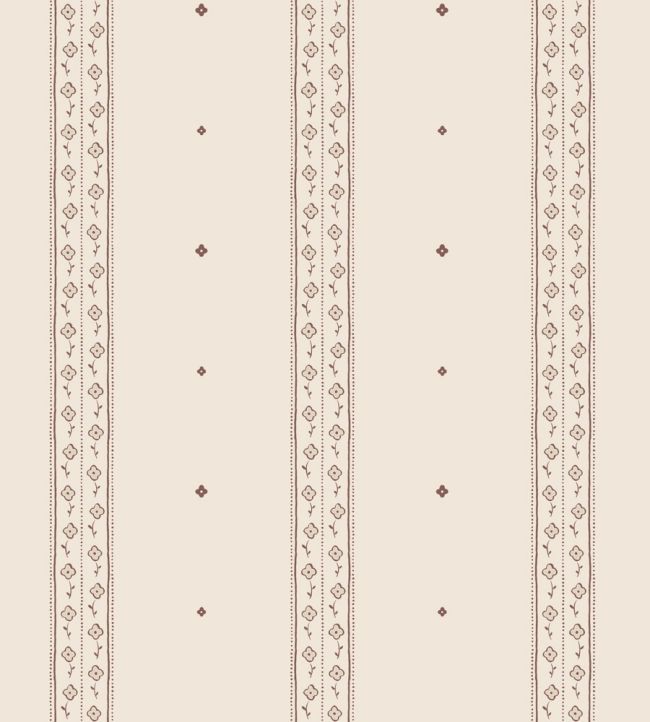 Austine Wallpaper by Sandberg Burgundy