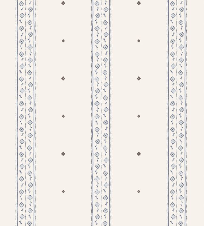 Austine Wallpaper by Sandberg Classic Blue