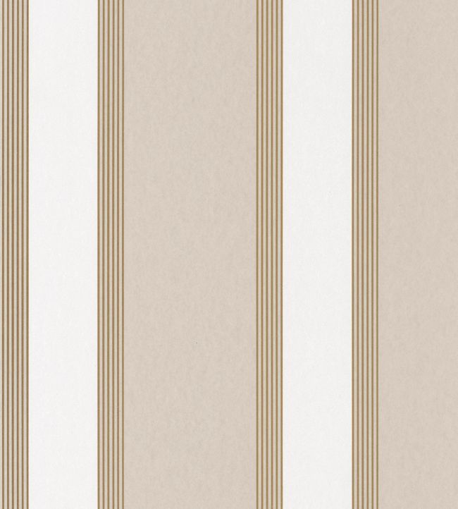 Auteuil Wallpaper by Casamance Blanc / Dore