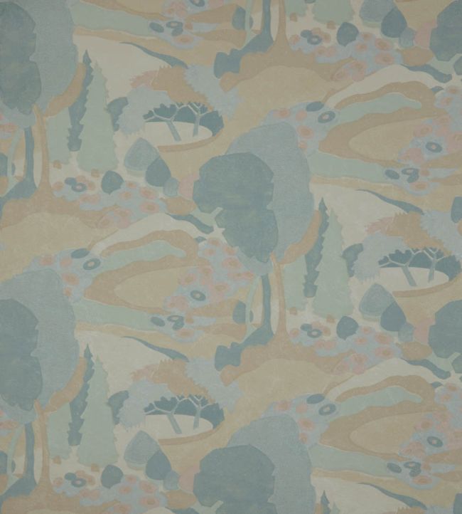 Autumn Landscape Wallpaper by Liberty Flax Flower