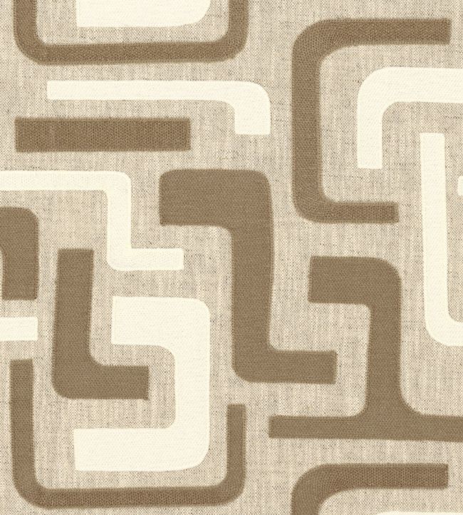 Avant-Garde Fabric by Casamance Moka Mousse