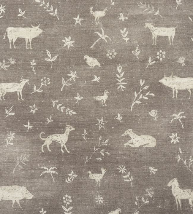 Avebury Fabric by Andrew Martin Smoke