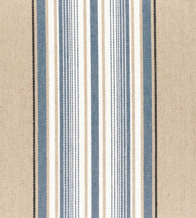 Aveiro Fabric by Casamance Beige Bleu Deauville