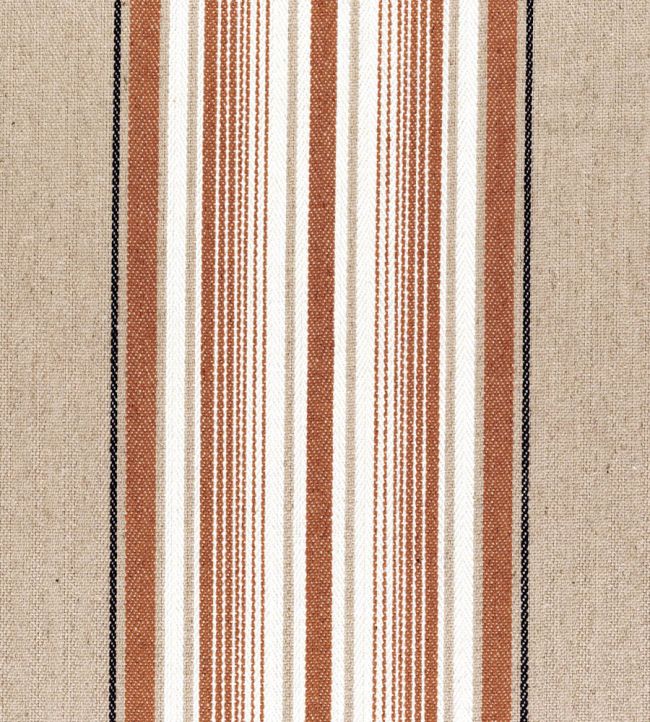 Aveiro Fabric by Casamance Beige Orange Brulee