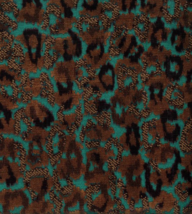 Avelina Fabric by Osborne & Little Plum/Turquoise