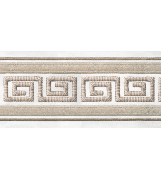 Avenue Tape Trimming by Thibaut Linen and Stone