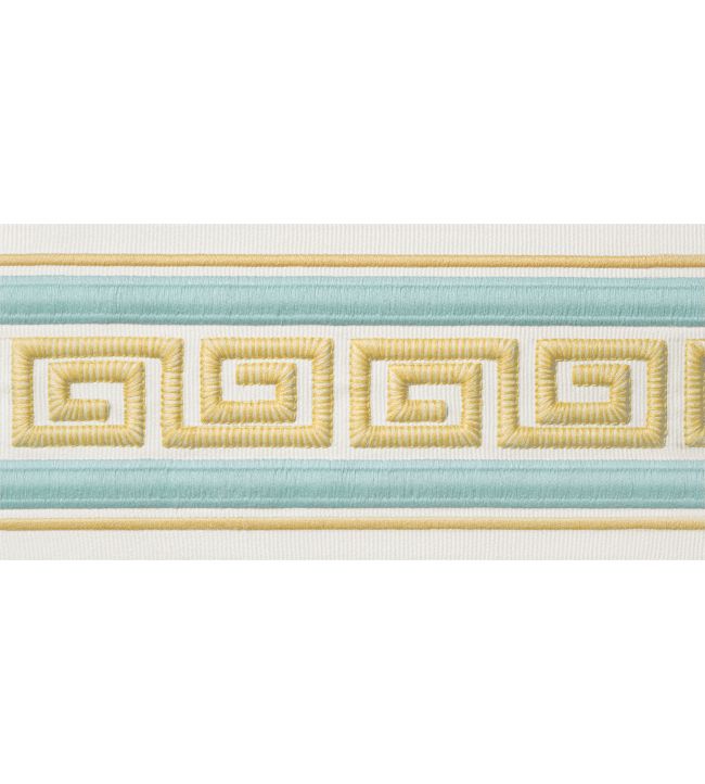 Avenue Tape Trimming by Thibaut Mist and Sunshine