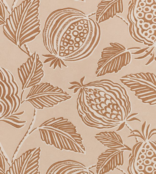 Averly Pigment Wallpaper by Romo Tuscan Pink
