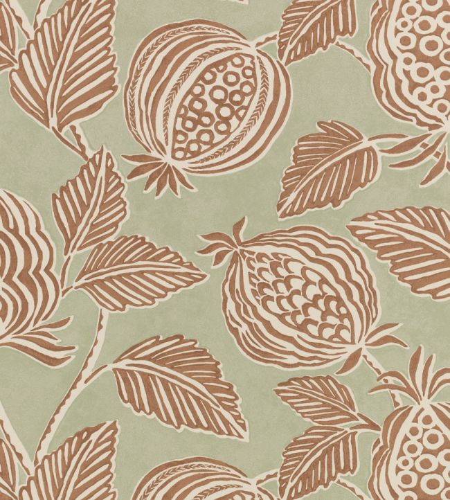Averly Pigment Wallpaper by Romo Watermint