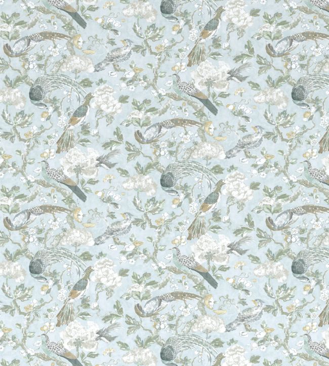 Aviary Fabric by Madeaux 01 Morning Light